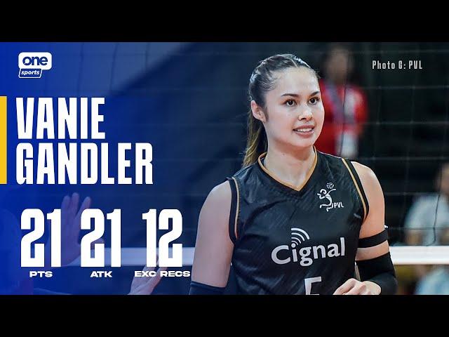 Vanie Gandler HITS 21 POINTS vs. Creamline | 2024-25 PVL ALL-FILIPINO CONFERENCE | HIGHLIGHTS