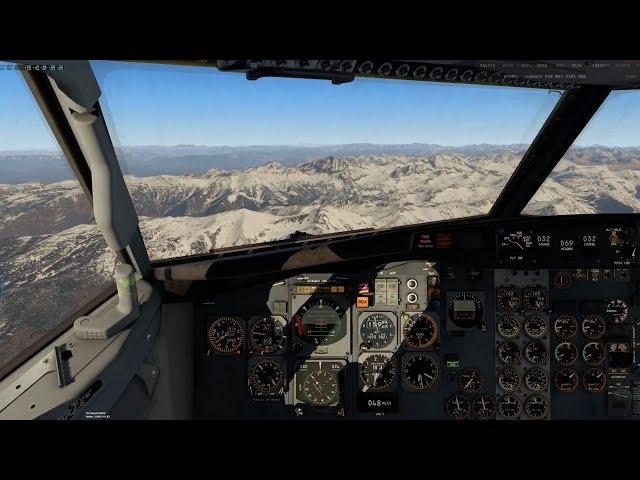 KABQ to KASE ~ Flying the Roaring Forks Visual over Capitol Peak in the FJS 732 V3 Beta!