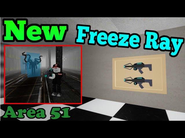 NEW FreezeGun Leak! Roblox Survive And Kill The Killers In Area 51