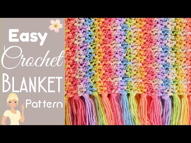 FASTEST CROCHET BLANKET EVER! The Speedy Granny Ruth Crochet Bedspread The Secret Yarnery