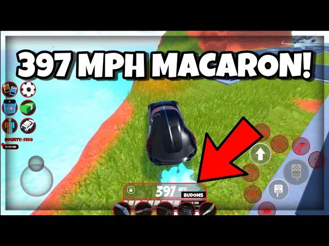 397 MPH | Macaron (Roblox Jailbreak)