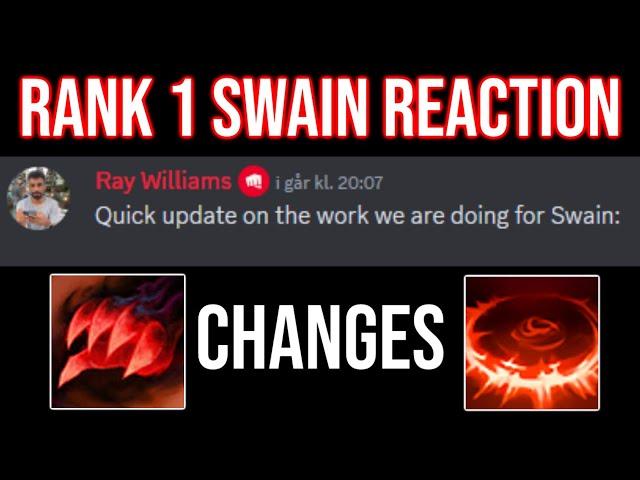 Reacting to Swain Rework News