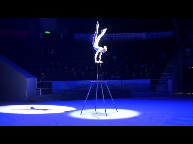 Олеся Федотова. Эквилибр-каучук. 12 Wuhan International Acrobatic Art Festival 2016