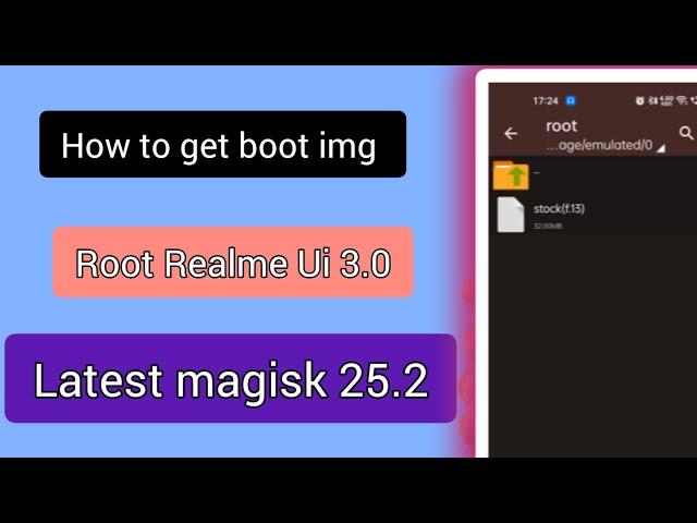 how to get boot img for root | root Realme device 