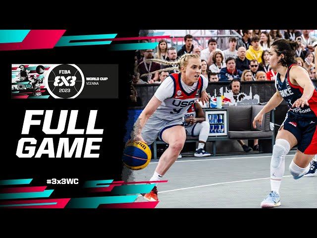 United States  vs France  | Women Final | Full Game | FIBA 3x3 World Cup 2023 | 3x3 Basketball