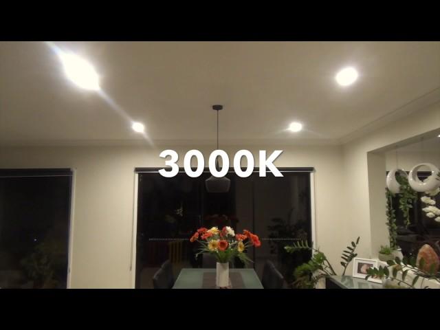 Transition between 3000, 4000, 6000 K