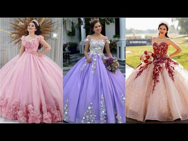 VESTIDOS para QUINCEAÑERAS 2023 VESTIDOS ELEGANTES de MODA para 15 AÑOS