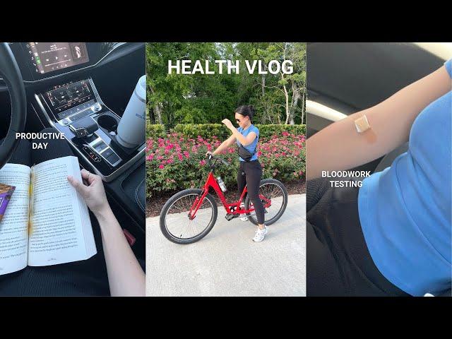 HEALTH VLOG | getting hormonal testing done, low toxic beauty products & May TBR