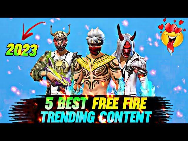 Top 5 Best Free Fire Trending Content