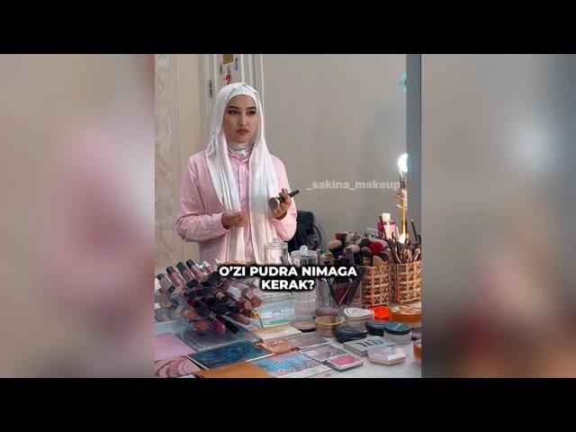 O’zi pudra nimaga kerak? #makeup #makeuptutorial #shorts #beauty #grwm