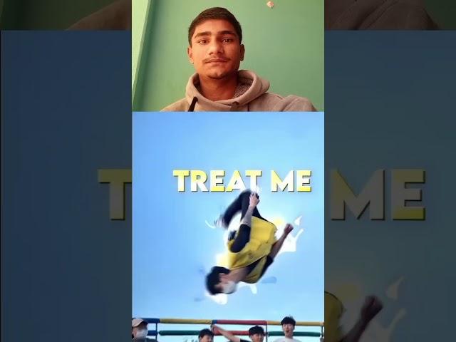 OMG  Treat me ! Respect " #1million #viral #crack #2day #30daychallenge #luckyreact