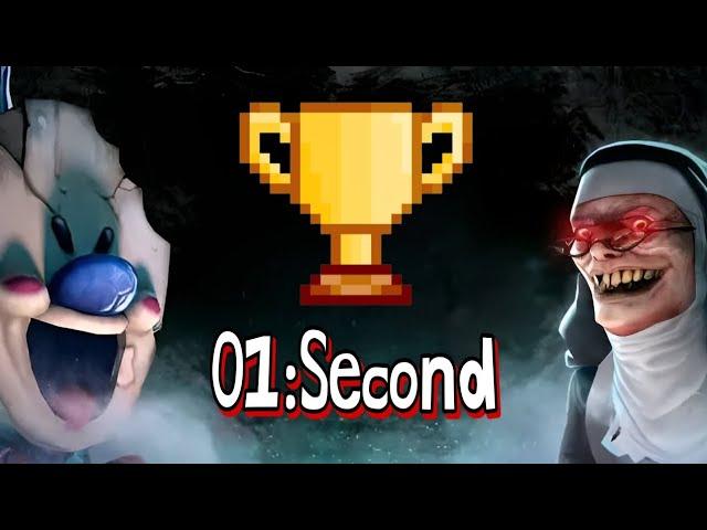 Ice Cream 8 Speedrun {00:01} World Record Gameplay