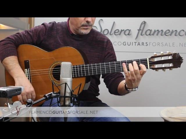 Arcangel Fernandez 1989 guitar #2 played by Pedro Javier Gonzalez