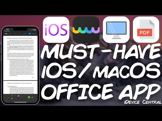 MUST HAVE APP For iOS & macOS: UPDF - Amazing PDF Editor! Full Review