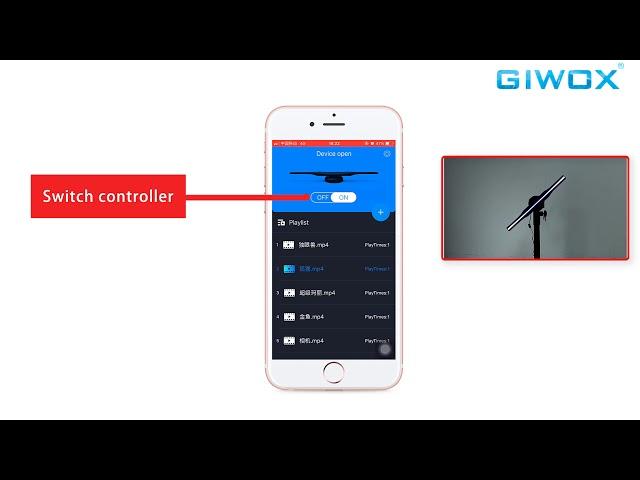 GIWOX Holo50s/Holo65s Android APP download and operatiIon