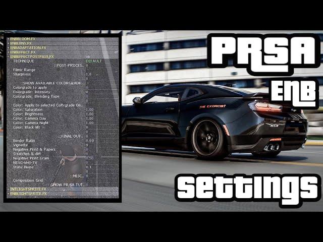 Gta 5 Enb realism BEST Settings!