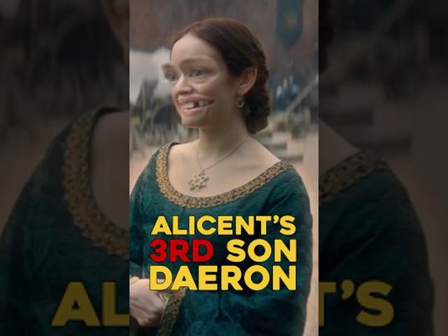 Daeron Targaryen: Alicent’s Third Son  #HouseOfTheDragon #HOTD