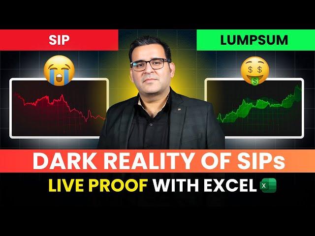 SIP Vs LUMPSUM Explained (With Excel Sheet) | Mutual Funds for Beginners | Sanjay Kathuria