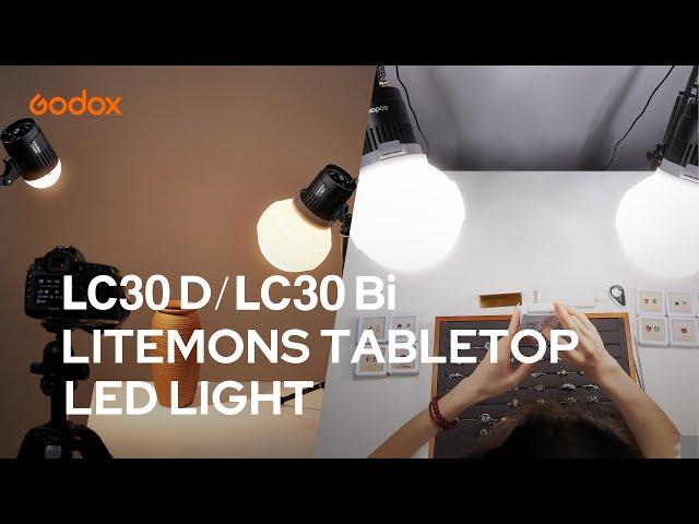 Godox LC30D/LC30Bi Litemons Tabletop LED Light