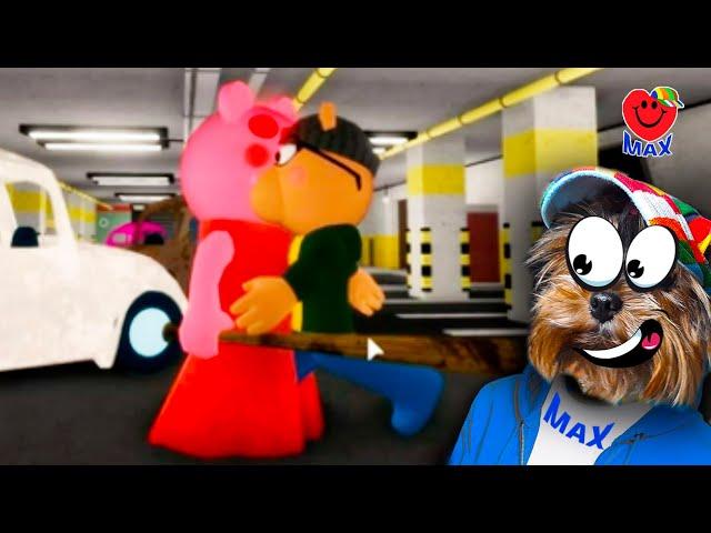 ПИГГИ 2 ПОЦЕЛУЙ с ПОНИ vs Макс! Jumpscare Piggy Book 2 Roblox. Валеришка Макс