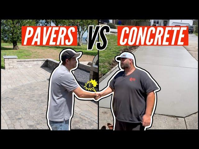 Pavers vs Concrete: 6 DIFFERENCES You Need to Know BEFORE Your Next Project!