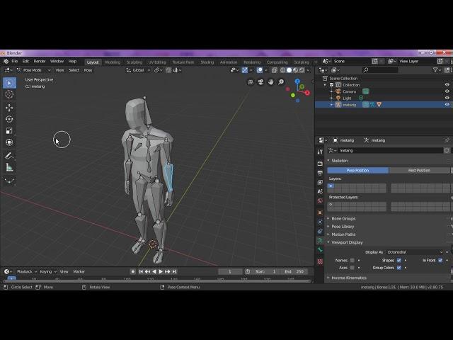 RIGGING PROBLEM FIX IN BLENDER 2.8