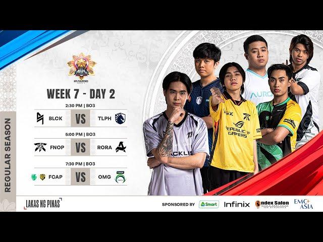  LIVE | MPL PH S14 | ENGLISH - Week 7 Day 2