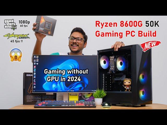 New 50K AMD Ryzen 8600G Gaming PC Build... Ryzen AI is here 