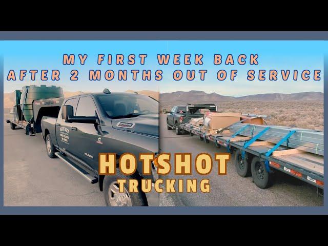 I Finally Have My Truck Back!! Let's Go Make Some Money!! - Non-CDL Hotshot Trucking