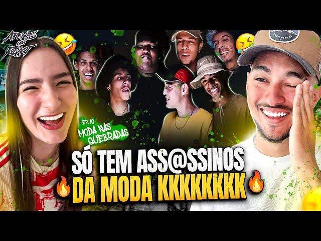 Apenas um react | RODA DE FREESTYLE - EP.10: MODA NA QUEBRADA | Tropa da Vents