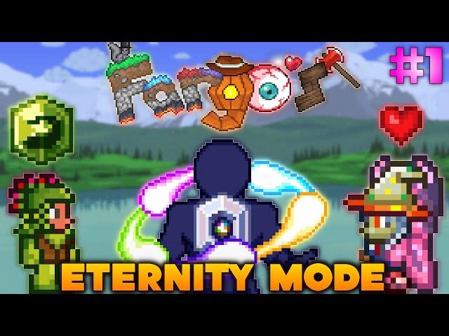 Terraria Fargo's Soul Mod but Eternity Mode makes it really hard!