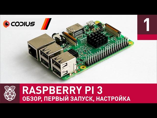 Raspberry Pi 3: обзор, первое включение, настройка – Часть 1