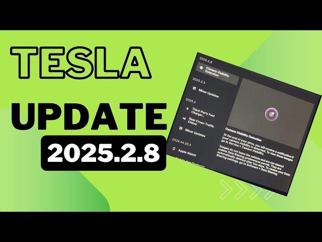 Tesla Software Update 2025.2.8 New Feature !!