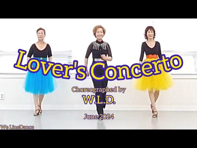 Lover's Concerto linedance - beginner level - W.L.D. - June 2024