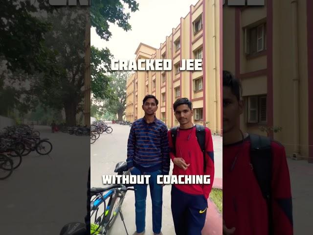 HINDI medium se JEE wo bhi without COACHING #iitbombay #iit #jee2023 #rushikale #motivation #iitbhu