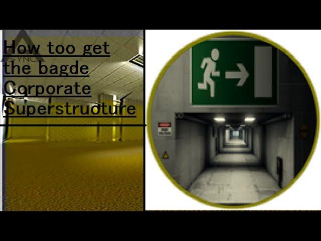 Roblox [V4] The Backrooms - KV31 [K Pixels] (How too get teh badge Corporate Superstructure)