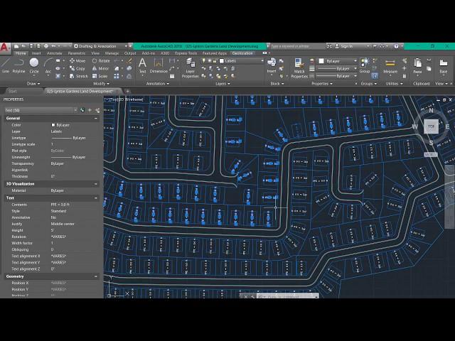 Count and Auto Numbering of a Large Set of Text in AutoCAD