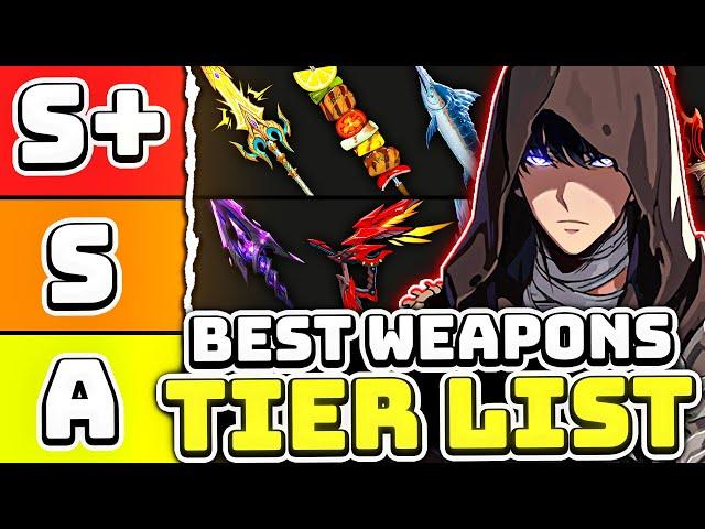 BEST WEAPONS TIER LIST! (September 2024) - Solo Leveling: Arise