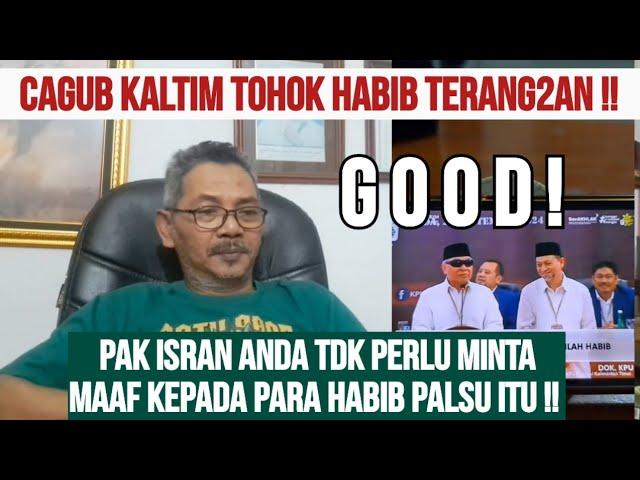 BAGUS !! CAGUB KALTIM TAMPAR PARA HABIB DIMUKA UMUM !! JANGAN DIGUBRISS !