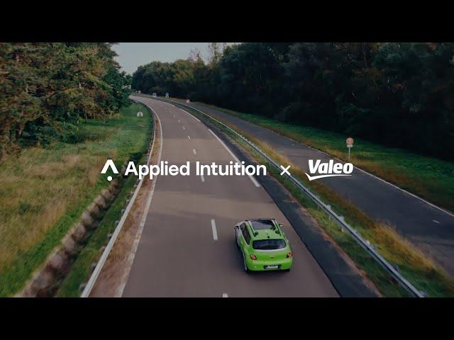 Applied Intuition and Valeo: Digital Twin Technology