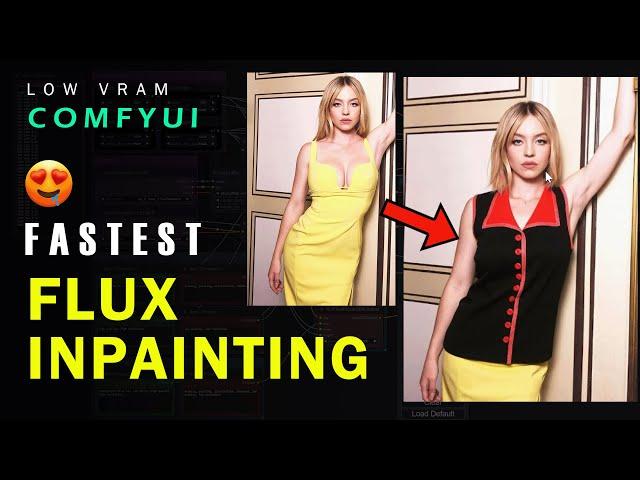 ADVANCED INPAINTING FLUX ️ - ComfyUI Inpaint with FLUX for LOW VRAM (Hyper LORA Compatible)