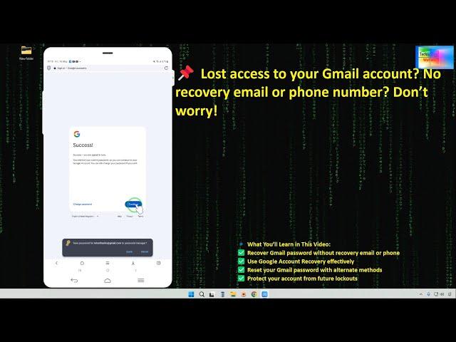  How to Recover Gmail Password Without Recovery Email & Phone Number 2025 | Google Updated Guide
