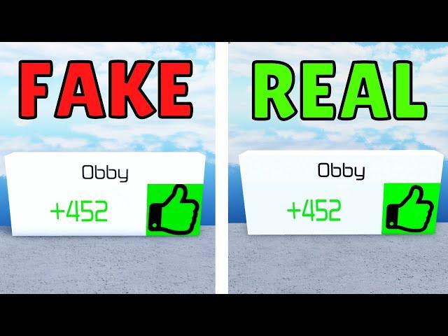 How To Make Fake Like Button In Obby Creator