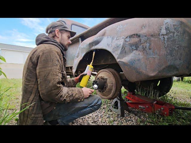 Restoration of an Abandoned 1950 Chevy. Budget Rebuild from Scrap Iron to Patina Shop Truck