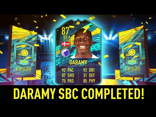 Player Moments Daramy SBC Completed - Tips & Cheap Method - Fifa 20