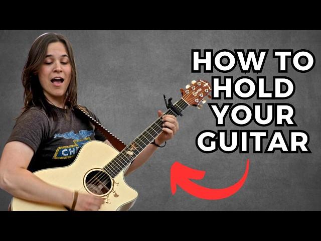 How to Hold Your Guitar Comfortably: Essential Tips for Beginners