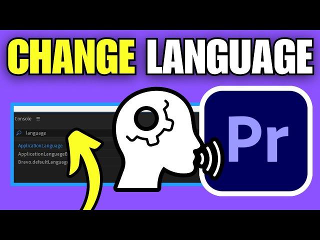 How To Change Language in Adobe Premiere Pro