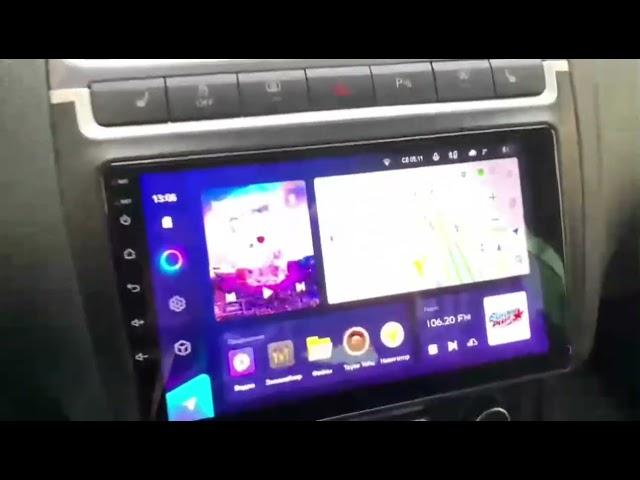 Магнитола Teyes CC3 для Volkswagen Polo 5 (штатная камера и парктроники по кругу оригинальные)