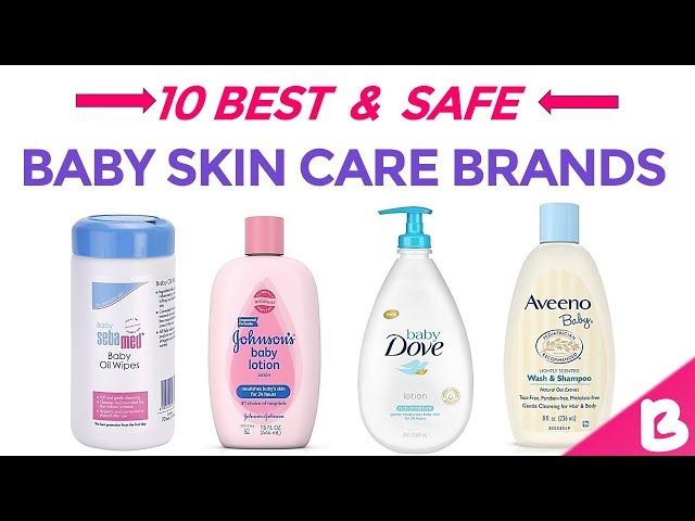 10 Best Baby Skin Care Products (Top Brands) in India | Safe Products for Newborn