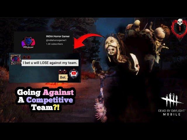 This YouTuber Challenged Me Against His Team! | Dbd Mobile